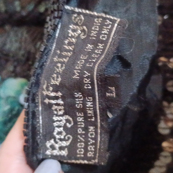 Vintage Blouse shirt top  sequin - Picture 6 of 6